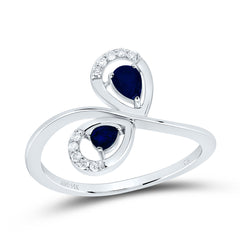 1/20CTW-DIA CN 3/8 CTW PS-BS NAT GEM FASHION RING