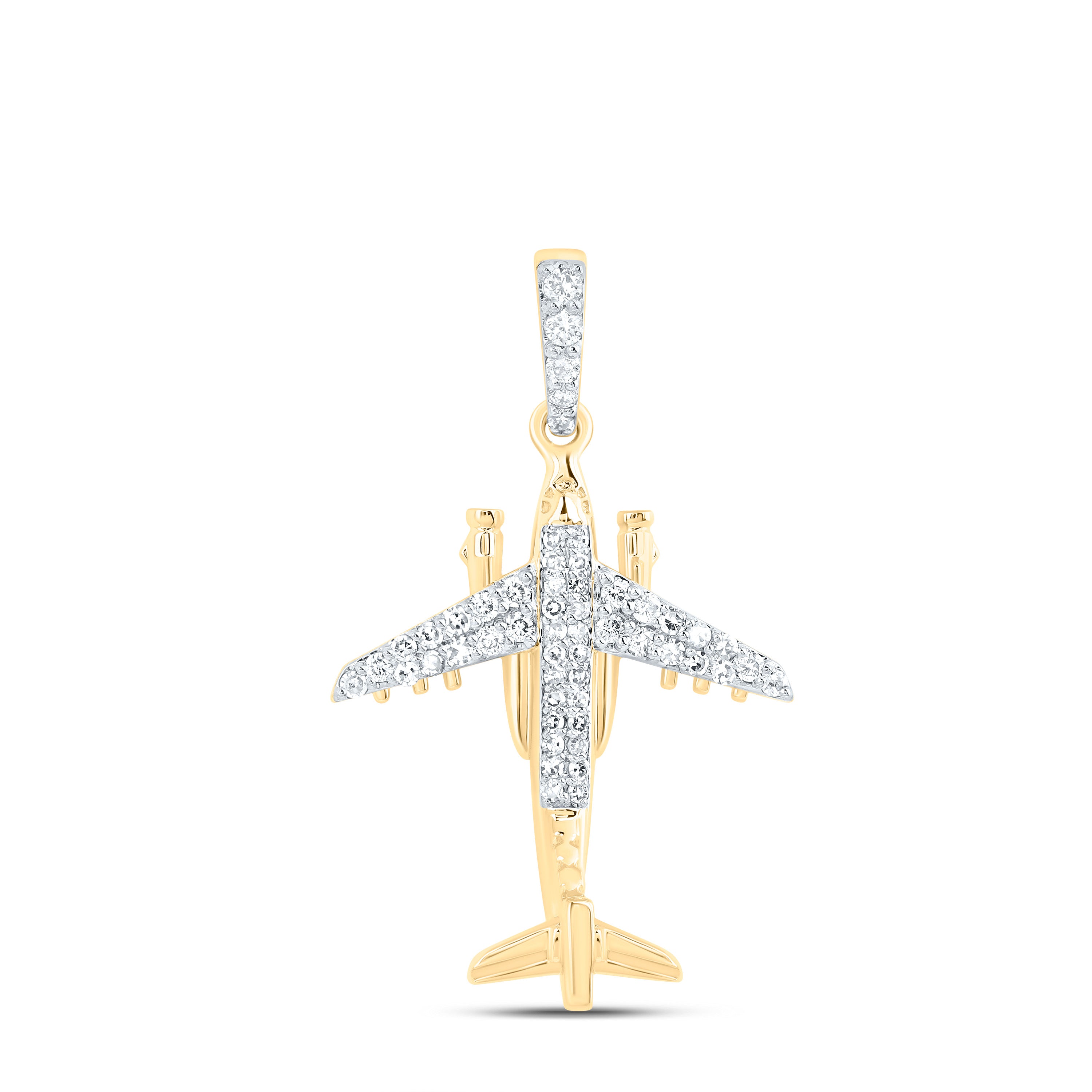 1/3CTW-DIA NK FLIGHT FASHION PENDANT
