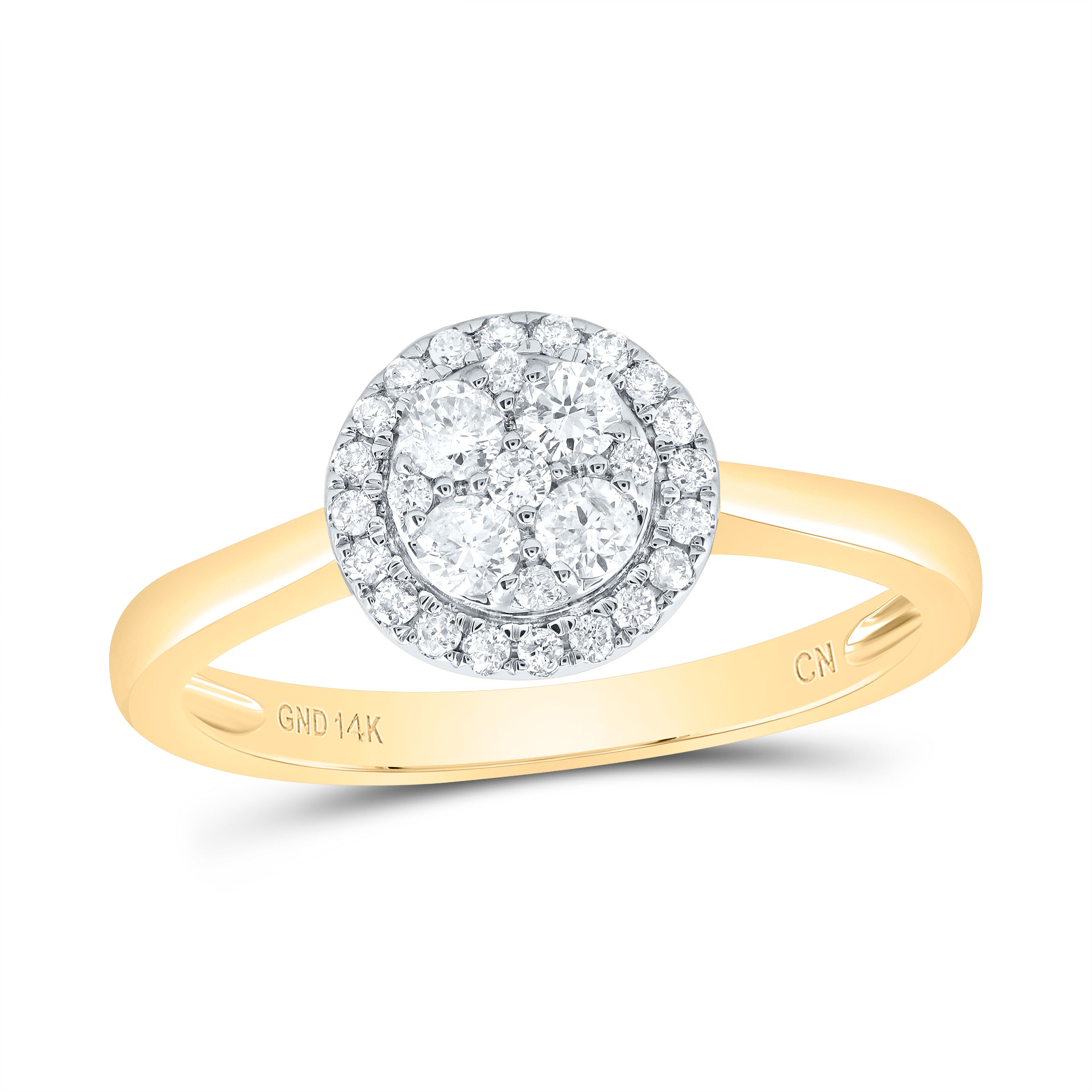 1/3CTW-DIA CN FASHION ROUND RING