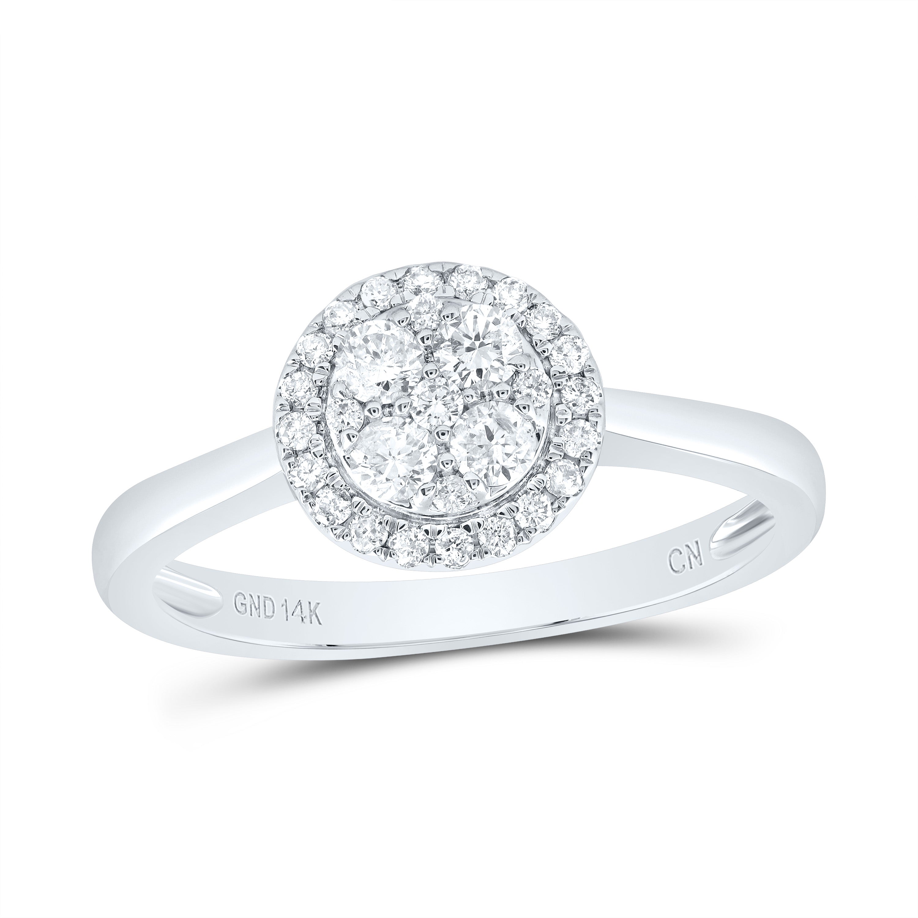 1/3CTW-DIA CN FASHION ROUND RING
