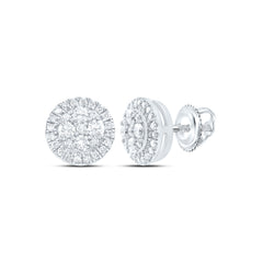 1/2CTW-DIA CN FASHION ROUND STUD EARRING