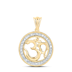 1/5CTW-DIA NK FASHION OM PENDANT