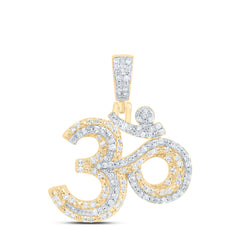 1/3CTW-DIA NK FASHION OM PENDANT