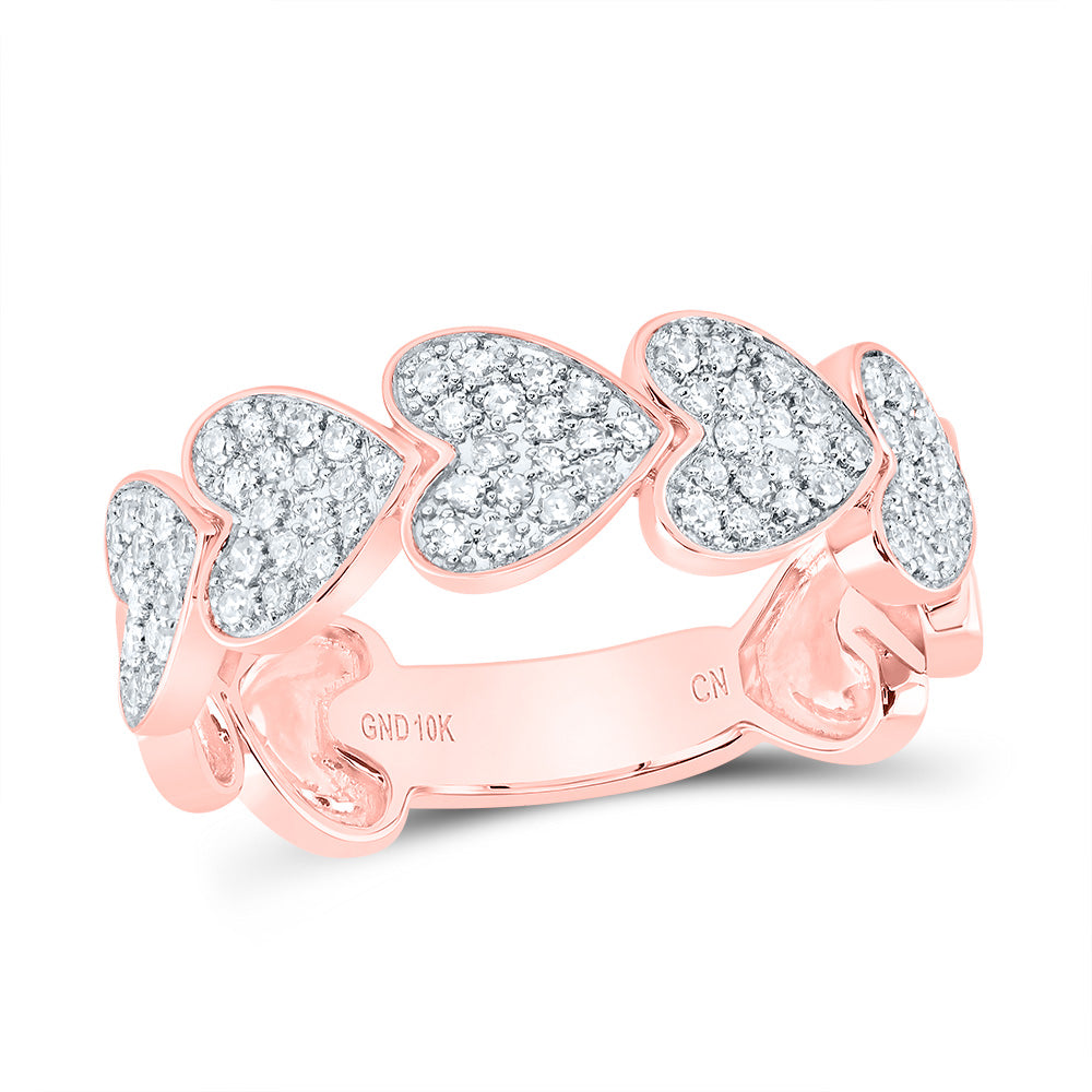 1/3CTW-DIA CN GIFT HEART BAND