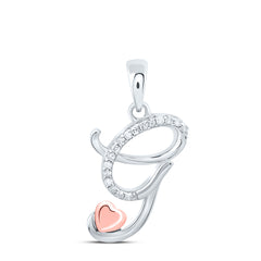 1/12CTW-DIA P1 GIFT INITIAL "G" PENDANT
