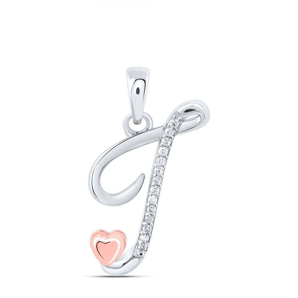 1/20CTW-DIA P1 GIFT INITIAL "J" PENDANT