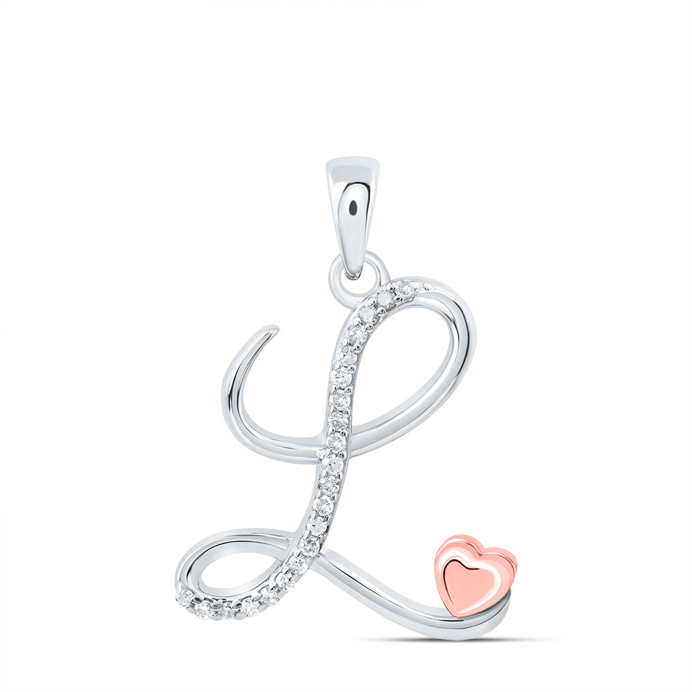 1/10CTW-DIA P1 GIFT INITIAL "L" PENDANT