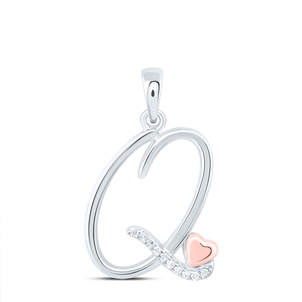 1/20CTW-DIA P1 GIFT INITIAL "Q" PENDANT