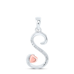1/20CTW-DIA P1 GIFT INITIAL "S" PENDANT
