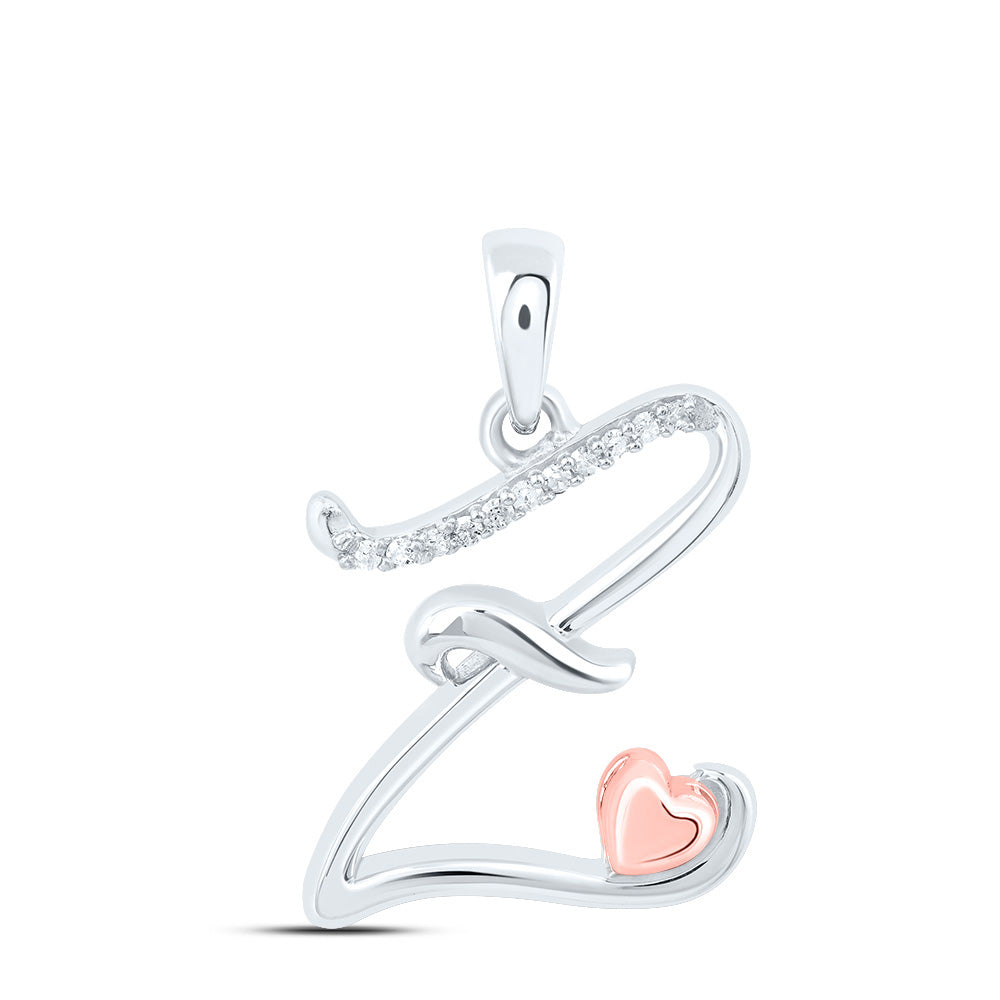 1/20CTW-DIA P1 GIFT INITIAL "Z" PENDANT