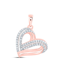 1/3CTW-DIA P1 GIFT HEART PENDANT