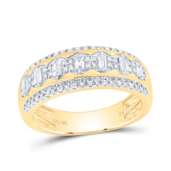 1 CTW-DIA P1 ROUND TRIO RING