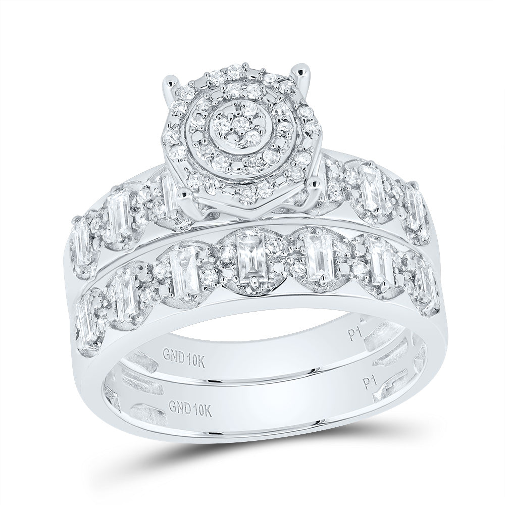 1 CTW-DIA P1 ROUND TRIO RING
