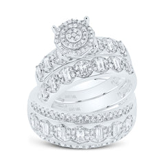 1 CTW-DIA P1 ROUND TRIO RING