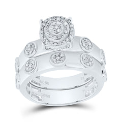 3/8 CTW-DIA P1 ROUND TRIO RING