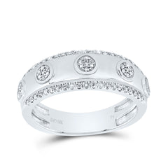 3/8 CTW-DIA P1 ROUND TRIO RING