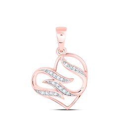 1/20CTW-DIA P1 GIFT HEART PENDANT