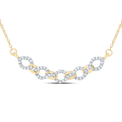 1/4CTW-DIA CN 9.60MM GIFT CUBAN NECKLACE (18 INCH)