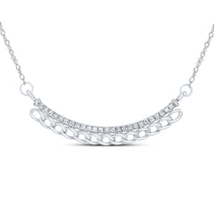1/8CTW-DIA CN 9.40MM  GIFT CUBAN NECKLACE (18 INCH)