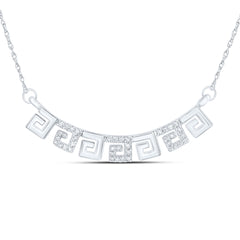 1/8CTW-DIA CN  10.10MM GIFT NECKLACE (18 INCH)