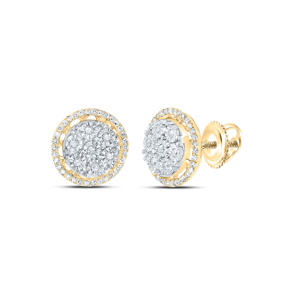 1/3CTW-DIA P1 GIFT ROUND STUD EARRING