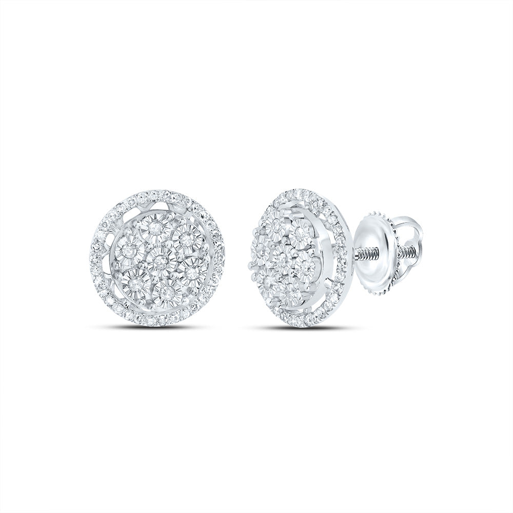 1/3CTW-DIA P1 GIFT ROUND STUD EARRING