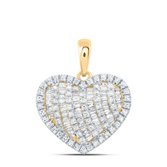1/2CTW-DIA CN FASHION HEART PENDANT