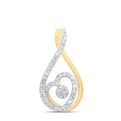 1/5CTW-DIA CN FASHION HEART PENDANT