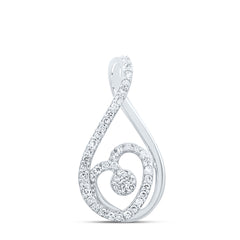 1/5CTW-DIA CN FASHION HEART PENDANT