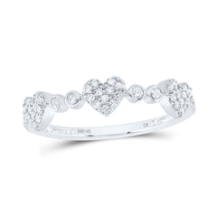 1/5CTW-DIA CN GIFT HEART BAND