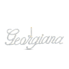 1 1/5CTW-DIA P1 GIFT  "Georgiana" PENDANT