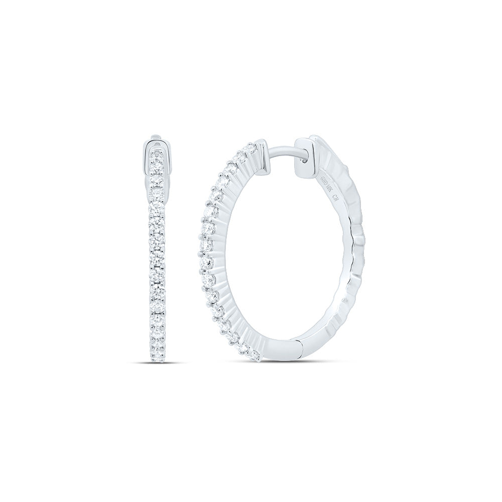 5/8CTW-DIA CN FASHION HOOP EARRING