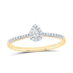 1/4CTW-DIA ANA M  FASHION PROMISE PEAR RING