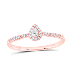 1/4CTW-DIA ANA M  FASHION PROMISE PEAR RING