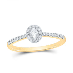 1/4CTW-DIA ANA M FASHION PROMISE OVAL RING