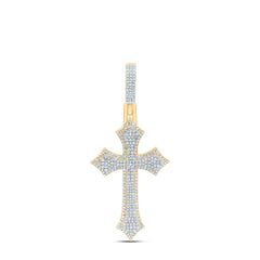 1 3/8CTW-DIA P1 GIFT CROSS PENDANT