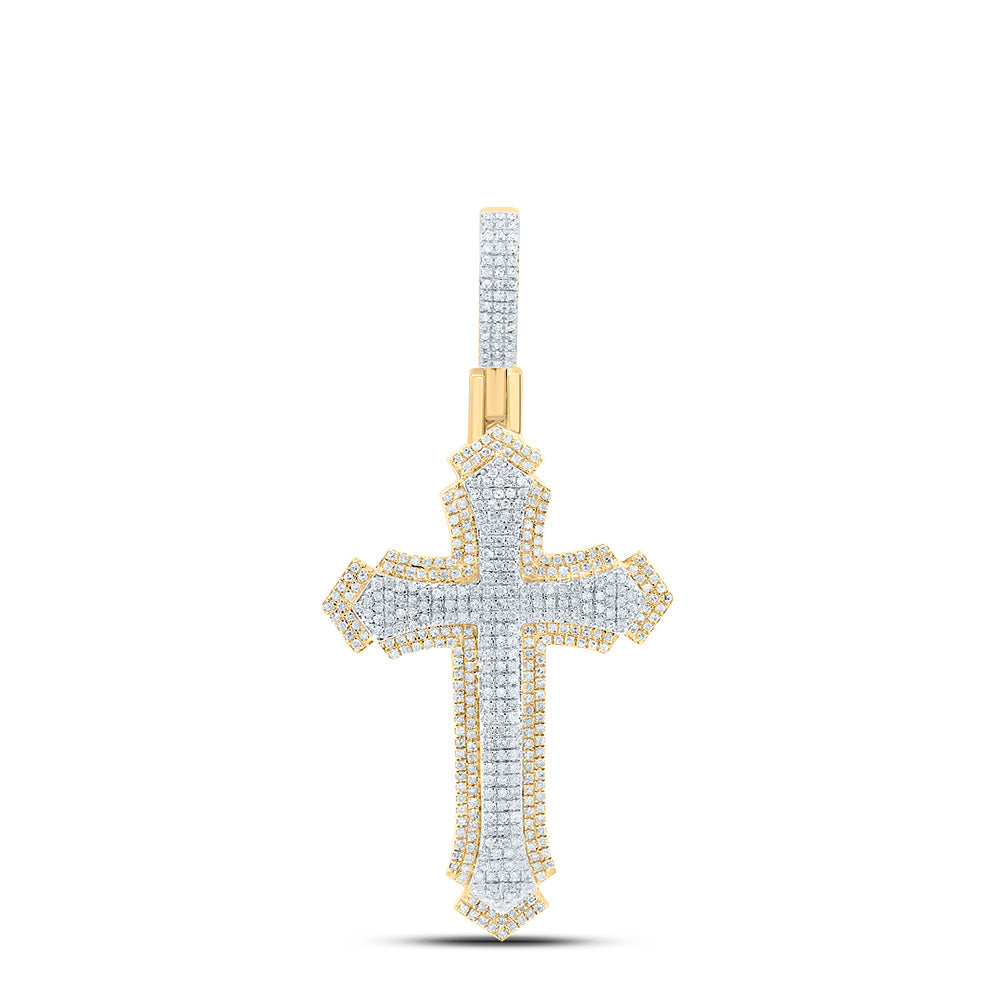 1 1/3CTW-DIA P1 GIFT CROSS PENDANT