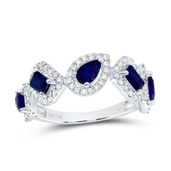 1/3CTW-DIA CN 3/4CTW PS-BS 1/2CTW EM-BS NAT GEM FASHION RING