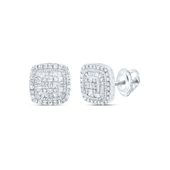 3/4CTW-DIA P1 GIFT CUSHION BAGUETTE EARRING
