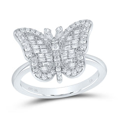 1/3CTW-DIA CN FASHION BUTTERFLY RING