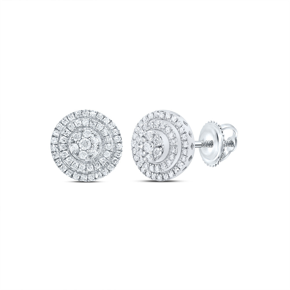 1/2CTW-DIA P1 GIFT ROUND STUD EARRING