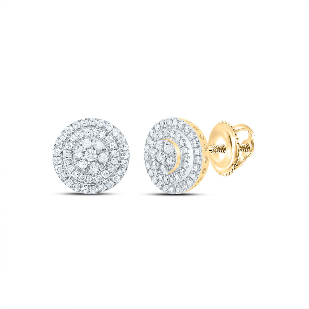 3/4CTW-DIA P1 GIFT ROUND STUD EARRING