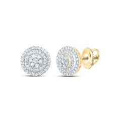 3/4CTW-DIA P1 GIFT ROUND STUD EARRING