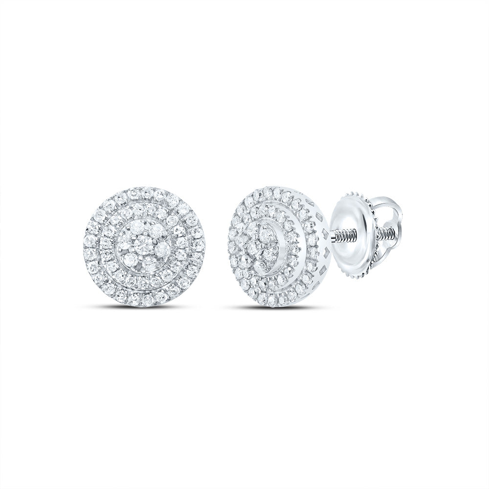 3/4CTW-DIA P1 GIFT ROUND STUD EARRING