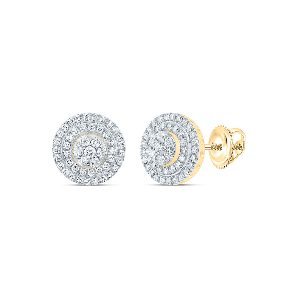 1CTW-DIA P1 GIFT ROUND STUD EARRING