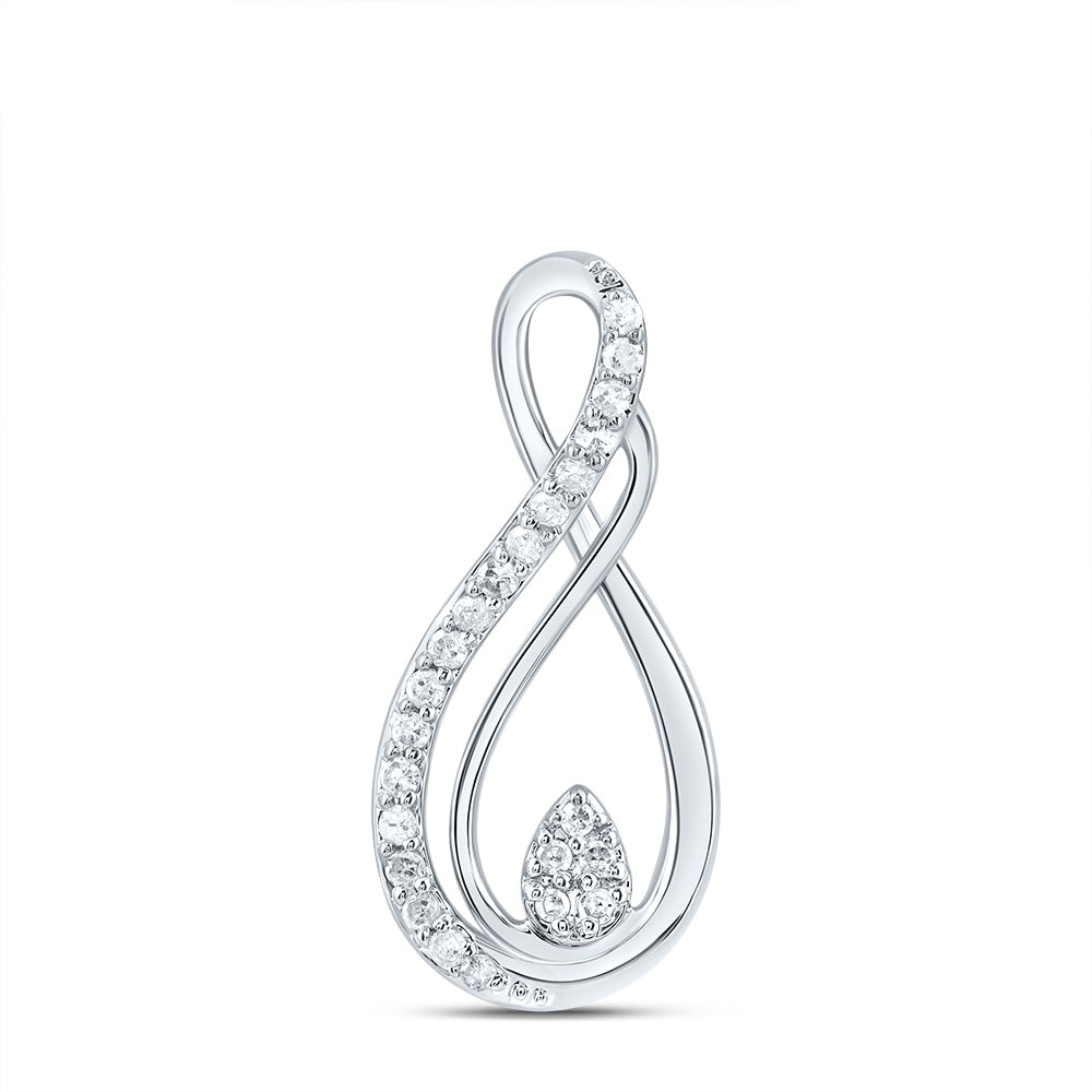 1/10CTW-DIA P1 GIFT INFINITY PENDANT