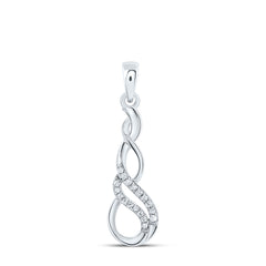 1/20CTW-DIA P1 GIFT INFINITY PENDANT