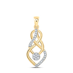 1/8CTW-DIA P1 GIFT INFINITY PENDANT