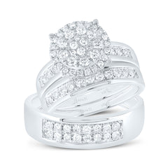 1CTW-DIA ANA M ROUND TRIO SET