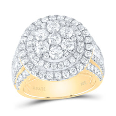 3 CTW-DIA ANA M ROUND DOUBLE HALO FASHION BRIDAL RING